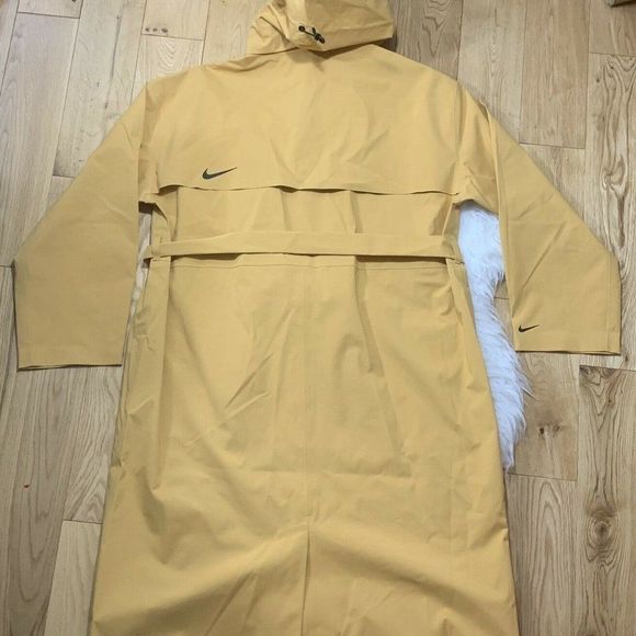 Nike Tech Pack Water-Resistant Trench Coat Bucktan CZ8932-204 Medium NWT Parka - Picture 2 of 12